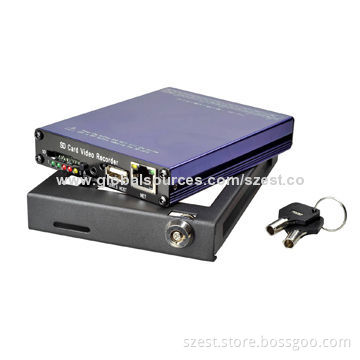 MDVR, uses ignition to control the power, supports 3G GPS and G-sensor functions, playback videoNew